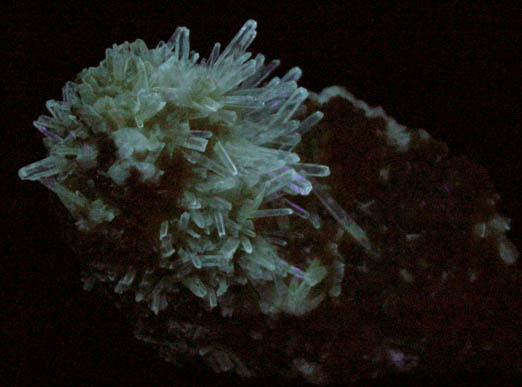 Celestine on Sulfur from Machow, Tarnobrzeg, Poland