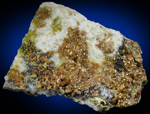 Mimetite var. Campylite from Drygill-Carrock Fells area, Caldbeck Fells, Cumbria, England