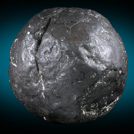 Manganese-oxide Nodule from Blake Plateau, east of Georgia coast, Atlantic Ocean