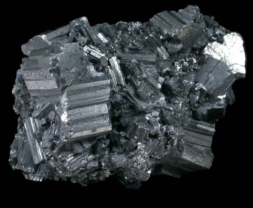 Bournonite over Pyrite from Mina Machacamarca, Potosí, Bolivia