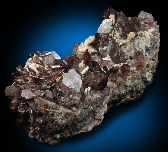 Axinite-(Fe) from New Melones Dam, Calaveras County, California