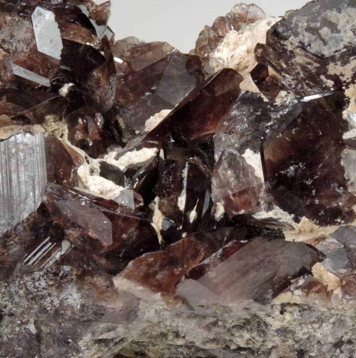 Axinite-(Fe) from New Melones Dam, Calaveras County, California