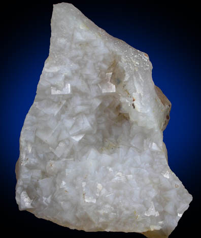 Quartz var. Chalcedony pseudomorphs after Fluorite from Chuckwalla Mountains, Riverside County, California