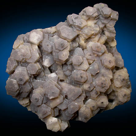 Quartz pseudomorphs after Calcite from Schneeberg District, Erzgebirge, Saxony, Germany