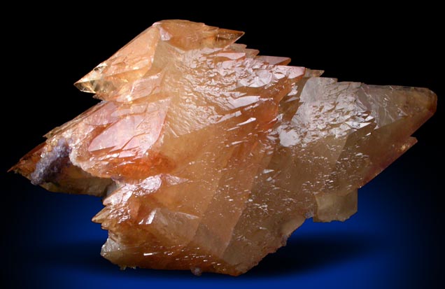 Calcite with Fluorite from Elmwood Mine, Carthage, Smith County, Tennessee