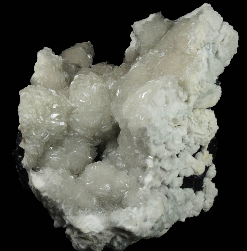 Barite on Fluorite from Crystal Mine, Cave-in-Rock District, Hardin County, Illinois