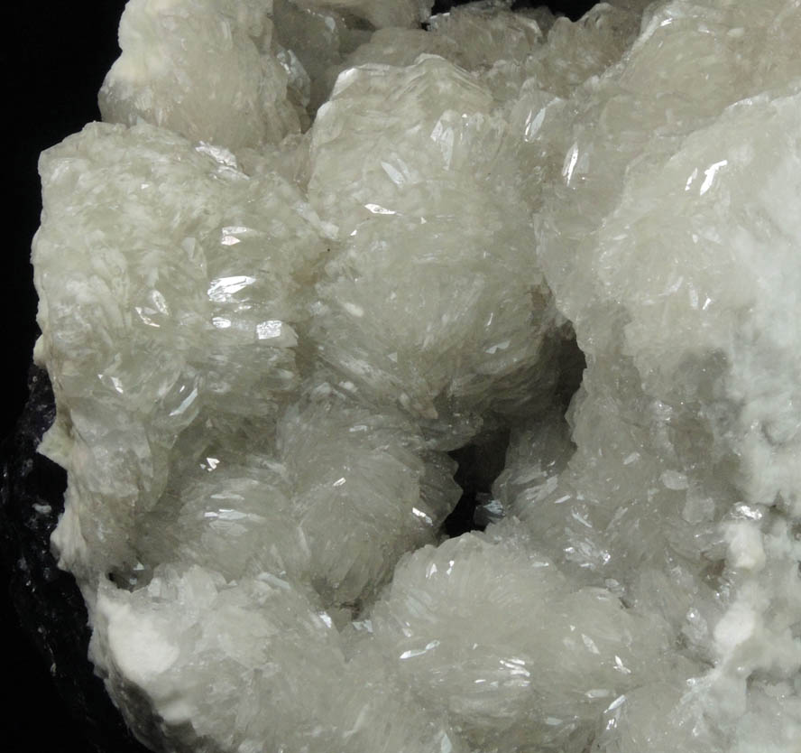 Barite on Fluorite from Crystal Mine, Cave-in-Rock District, Hardin County, Illinois