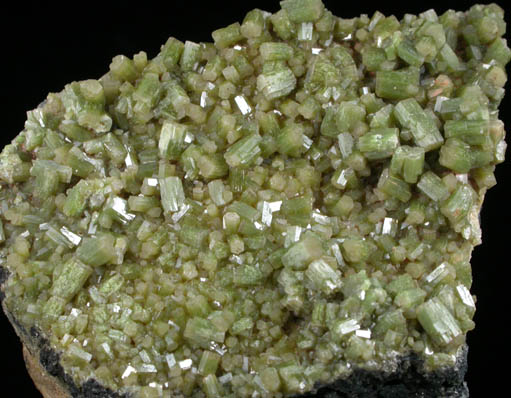 Pyromorphite from Cerro Canaleja, Santa Eufemia, Crdoba, Spain