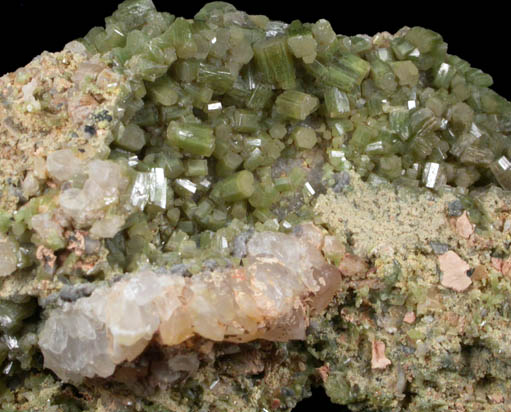 Pyromorphite from Cerro Canaleja, Santa Eufemia, Crdoba, Spain