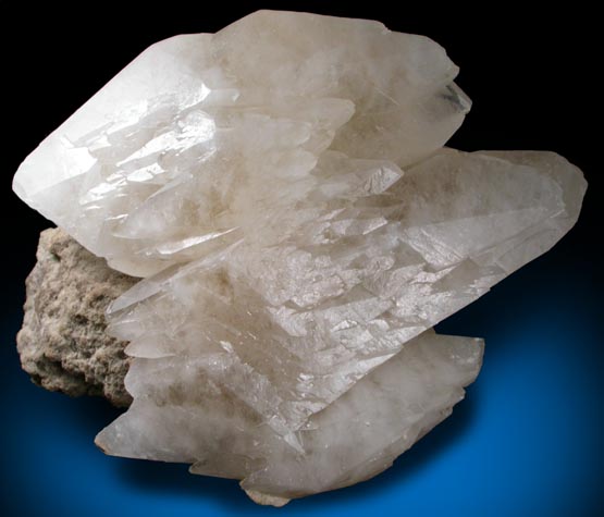 Calcite (twinned crystals) from West Cumberland Iron Mining District, Cumbria, England