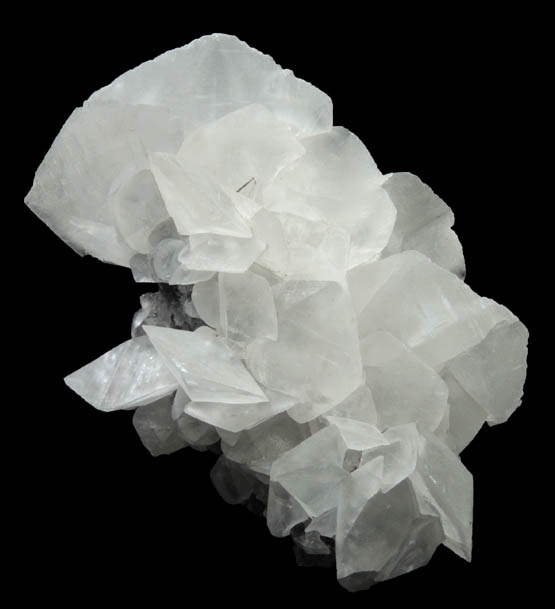 Calcite on Quartz from Tynebottom Mine, Garrigill, Cumbria, England