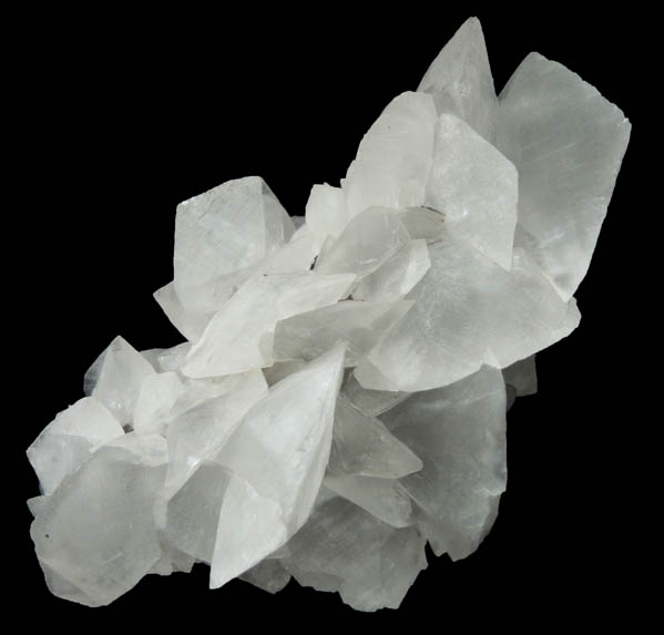 Calcite on Quartz from Tynebottom Mine, Garrigill, Cumbria, England