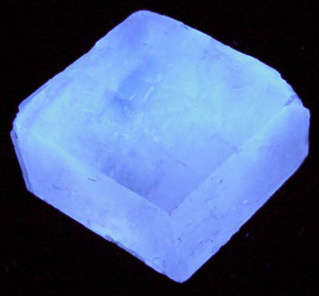 Calcite (fluorescent and phosphorescent) from Nuevo Leon, Mexico