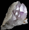 Quartz var. Amethyst from Intergalactic Pit, Deer Hill, Stow, Oxford County, Maine