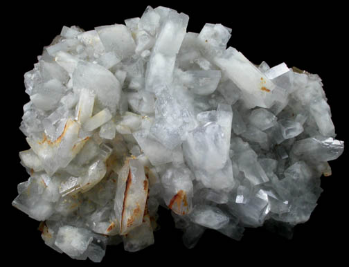 Barite on Fluorite from Villabona District, Asturias, Spain