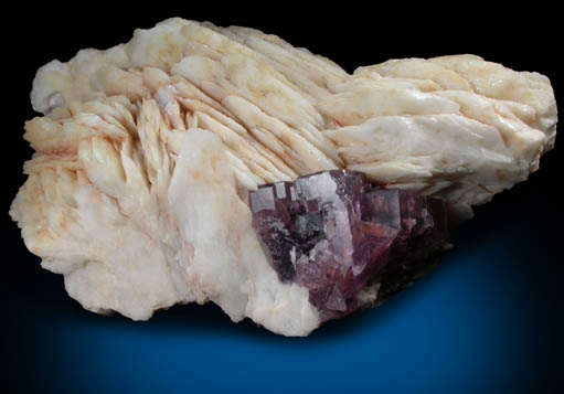 Barite with Fluorite from Berbes Mine, Caravia-Berbes District, Asturias, Spain