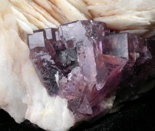 Barite with Fluorite from Berbes Mine, Caravia-Berbes District, Asturias, Spain