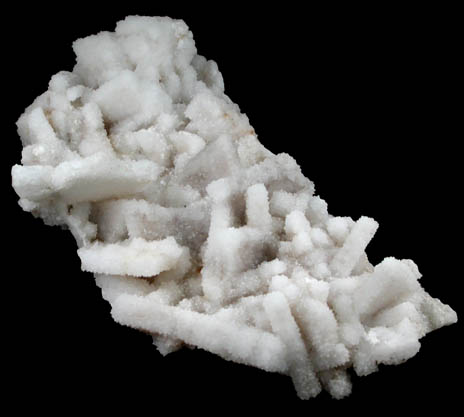 Quartz pseudomorphs after Barite from Keystone Claim, San Juan County, Colorado
