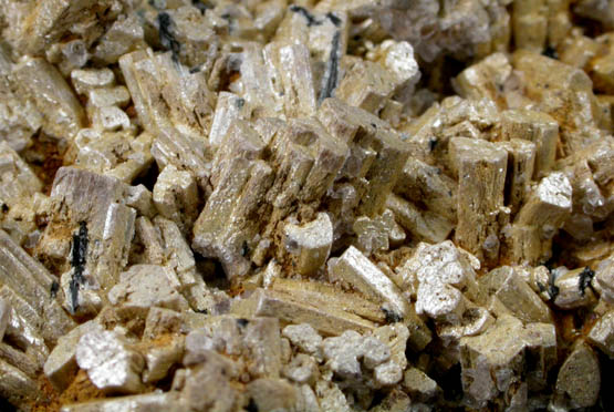 Sericite pseudomorphs after Andalusite from Quartz Creek, King County, Washington