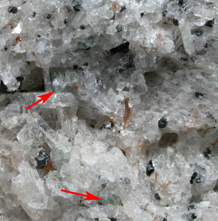 Hayne, Spinel, Titanite from Ariccia, Colli Albani, Roma, Lazio, Italia