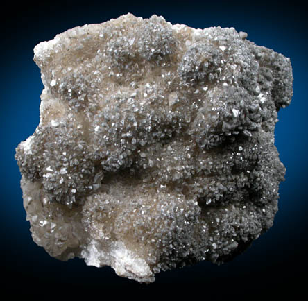 Todorokite on Colemanite from Corkscrew Mine, Furnace Creek District, Inyo County, California