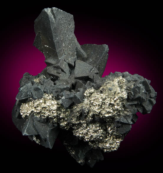 Tennantite with Pyrite from Tsumeb Mine, Otavi-Bergland District, Oshikoto, Namibia