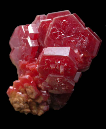 Vanadinite from Mibladen, Haute Moulouya Basin, Zeida-Aouli-Mibladen belt, Midelt Province, Morocco