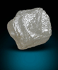 Diamond (2.43 carat intergrown gray cubic crystals) from Mbuji-Mayi (Miba), 300 km east of Tshikapa, Democratic Republic of the Congo