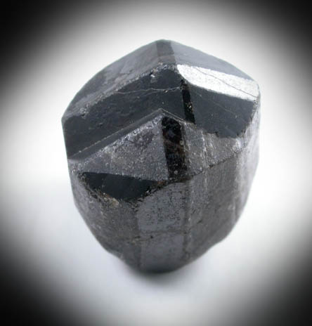 Cassiterite (twinned crystals) from Mine de la Villeder, Le Roc Saint-Andre, Brittany, France