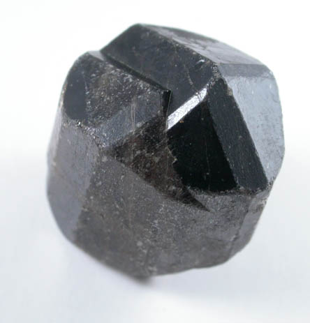 Cassiterite (twinned crystals) from Mine de la Villeder, Le Roc Saint-Andre, Brittany, France