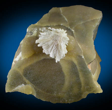 Barite on Calcite from Isle of Sheppey, Kent, England