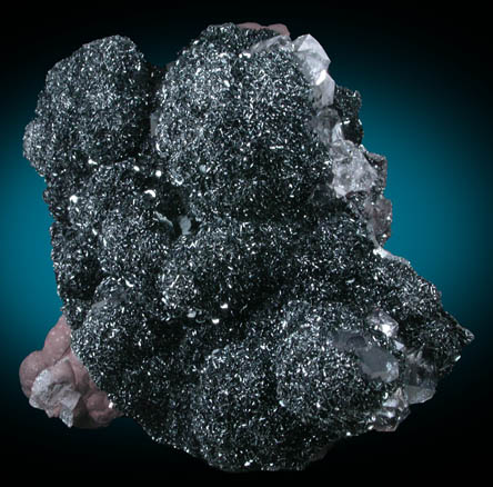 Hematite var. Specular Hematite with Quartz from Cleator Moor, Frizington, West Cumberland Iron Mining District, Cumbria, England