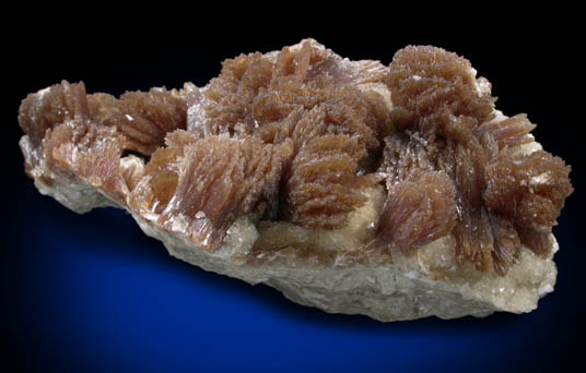 Barite over Calcite from Coombefield Quarry, Isle of Portland, Dorset, England