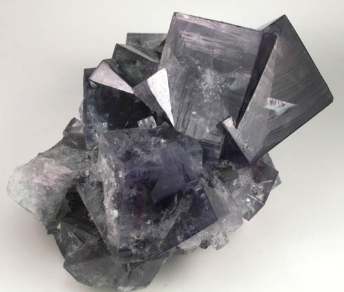 Fluorite (twinned crystals) from Frazer's Hush Mine, Rookhope, Weardale, County Durham, England