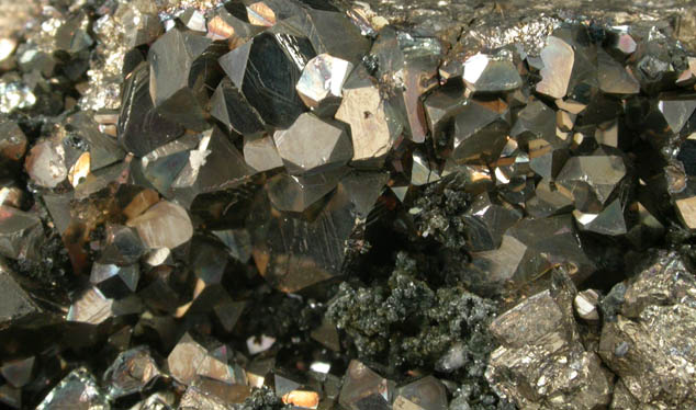 Pyrite from Wheal Jane, Kea, St. Day District, Cornwall, England