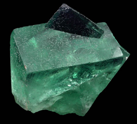 Fluorite (interpenetrant-twinned crystals) from Heights Mine, Westgate, Weardale District, County Durham, England