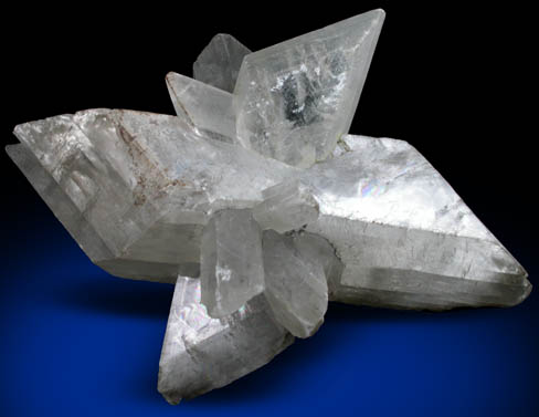 Gypsum var. Selenite from Shotover Hill, Headington, Oxfordshire, England