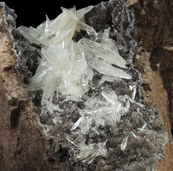 Aragonite from Frizington, West Cumberland Iron Mining District, Cumbria, England