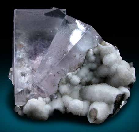 Fluorite (twinned crystals) from Heights Mine, Westgate, Weardale District, County Durham, England