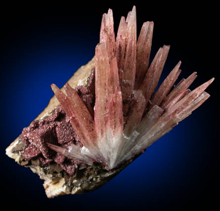 Aragonite with Siderite pseudomorphs after Fluorite from Kirkland, Cumbria, England