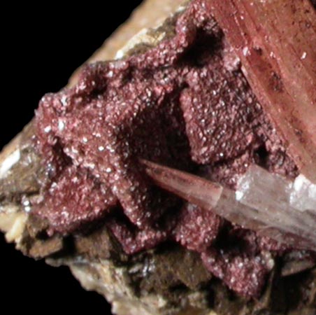 Aragonite with Siderite pseudomorphs after Fluorite from Kirkland, Cumbria, England