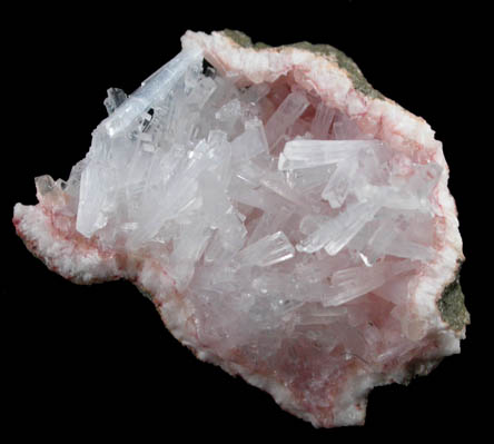 Natrolite from Glenarm, County Antrim, Northern Ireland (Type Locality for Gmelinite)