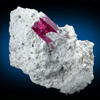 Beryl var. Bixbite (Red Beryl) from Ruby Violet claim, Wah Wah Mountains, Beaver County, Utah