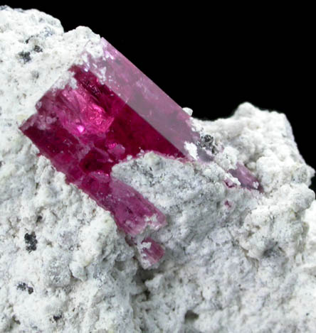 Beryl var. Bixbite (Red Beryl) from Ruby Violet claim, Wah Wah Mountains, Beaver County, Utah