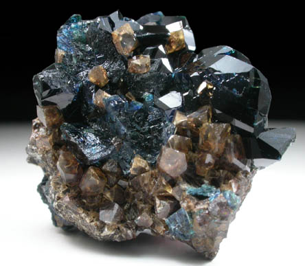 Kulanite with Siderite from Rapid Creek, 70 km northwest of Aklavik, Yukon, Canada (Type Locality for Kulanite)