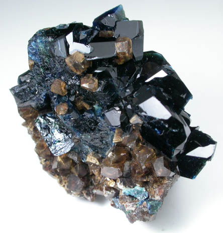 Kulanite with Siderite from Rapid Creek, 70 km northwest of Aklavik, Yukon, Canada (Type Locality for Kulanite)