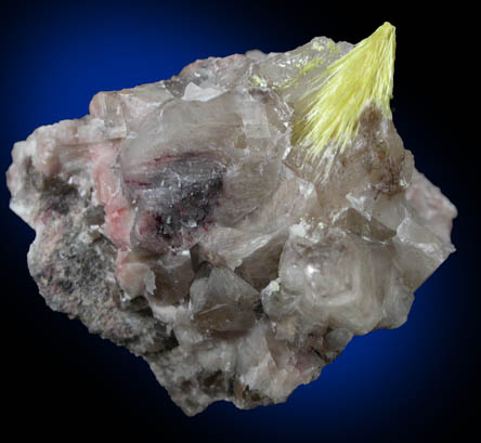 Uranophane from Haystack Butte, northwest of Grants, McKinley County, New Mexico