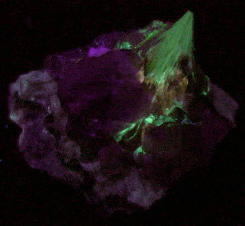 Uranophane from Haystack Butte, northwest of Grants, McKinley County, New Mexico