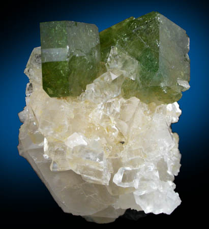 Uvite Tourmaline on Magnesite from Brumado District, Serra das guas, Bahia, Brazil