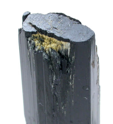 Arfvedsonite (rare terminated crystal) from Hurricane Mountain, east of Intervale, Carroll County, New Hampshire